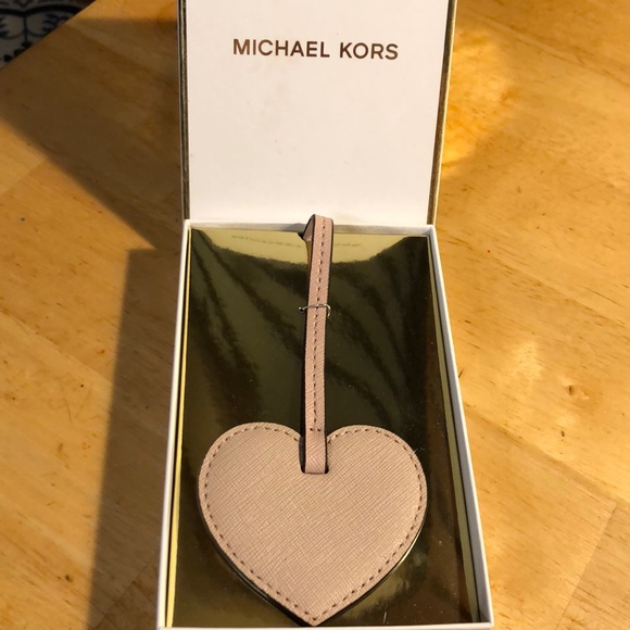 Michael Kors Accessories - Leather heart charm